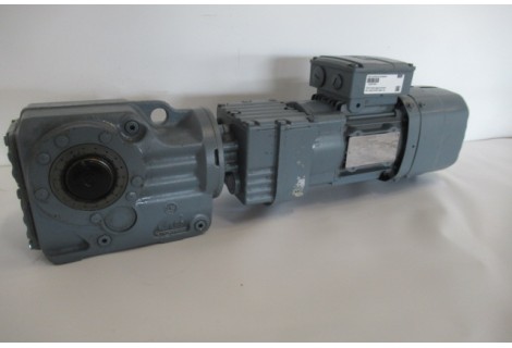 5,9 RPM 0,37  kW Asmaat 30 mm  IE1, encoder. UNUSED 